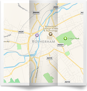Rotherham map